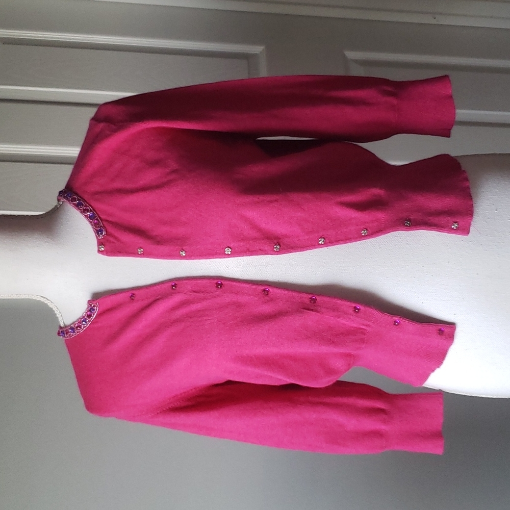 Tibi jeweled cardigan sz M